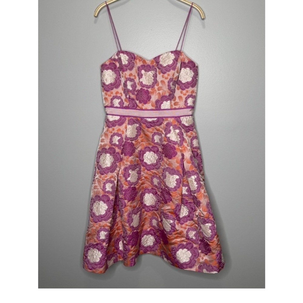 Floral Pink and Purple Dress